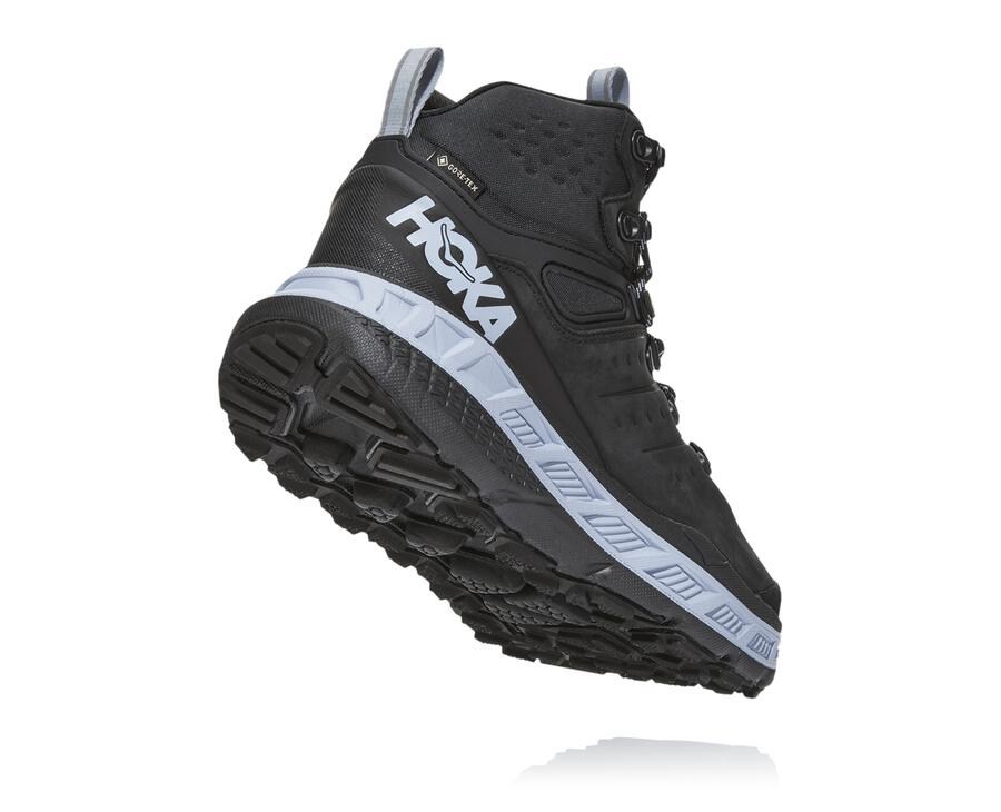 Hoka One One Wandelschoenen Dames - Stinson Mid Gore-Tex - Zwart - QU5218364